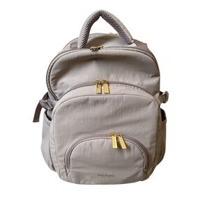 Isaac Mizrahi Spacious Travel Backpack Viral Laptop Essentials Holds Stanley Cup